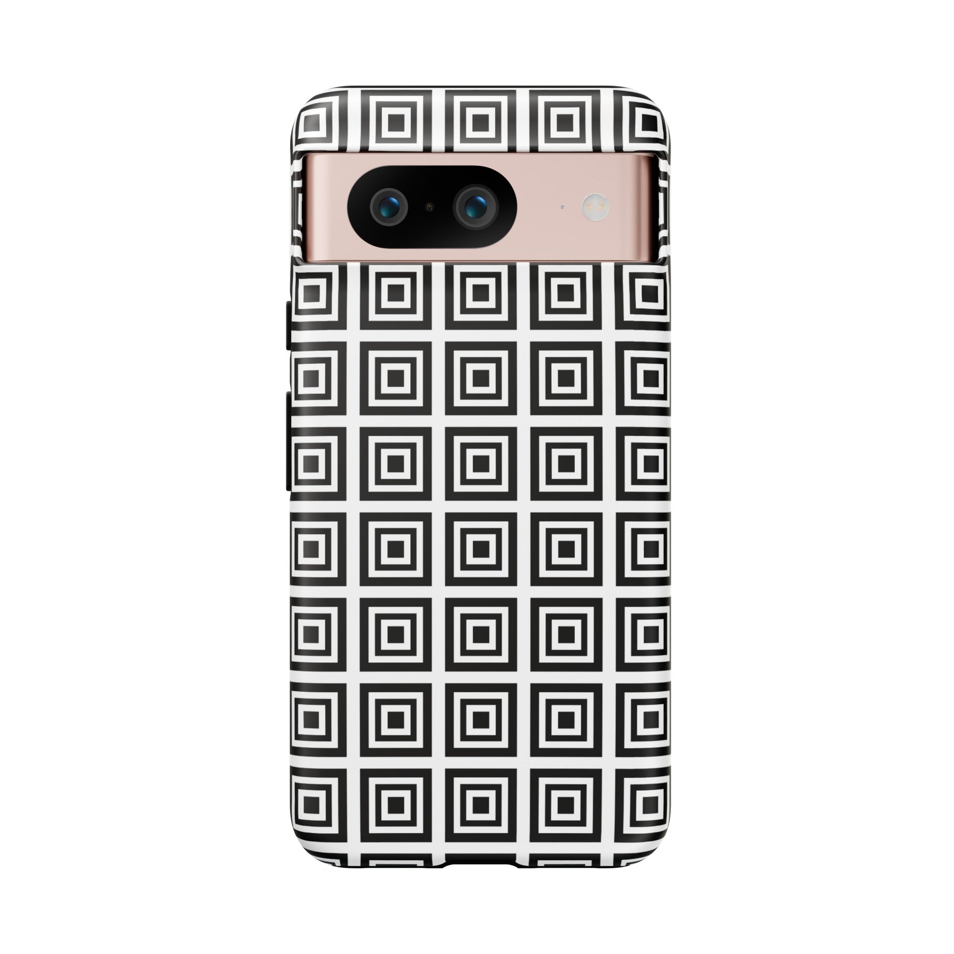 Cute Square Black and With Tough Phone Case, Phone Case, JSCHAFFA.com