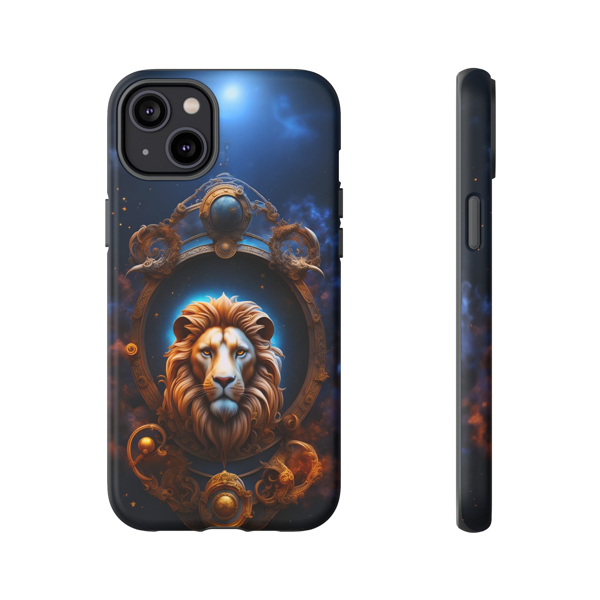 Leo Horoscope Tough Phone Case for iPhone Samsung Google Phones, Phone Case, JSCHAFFA.com