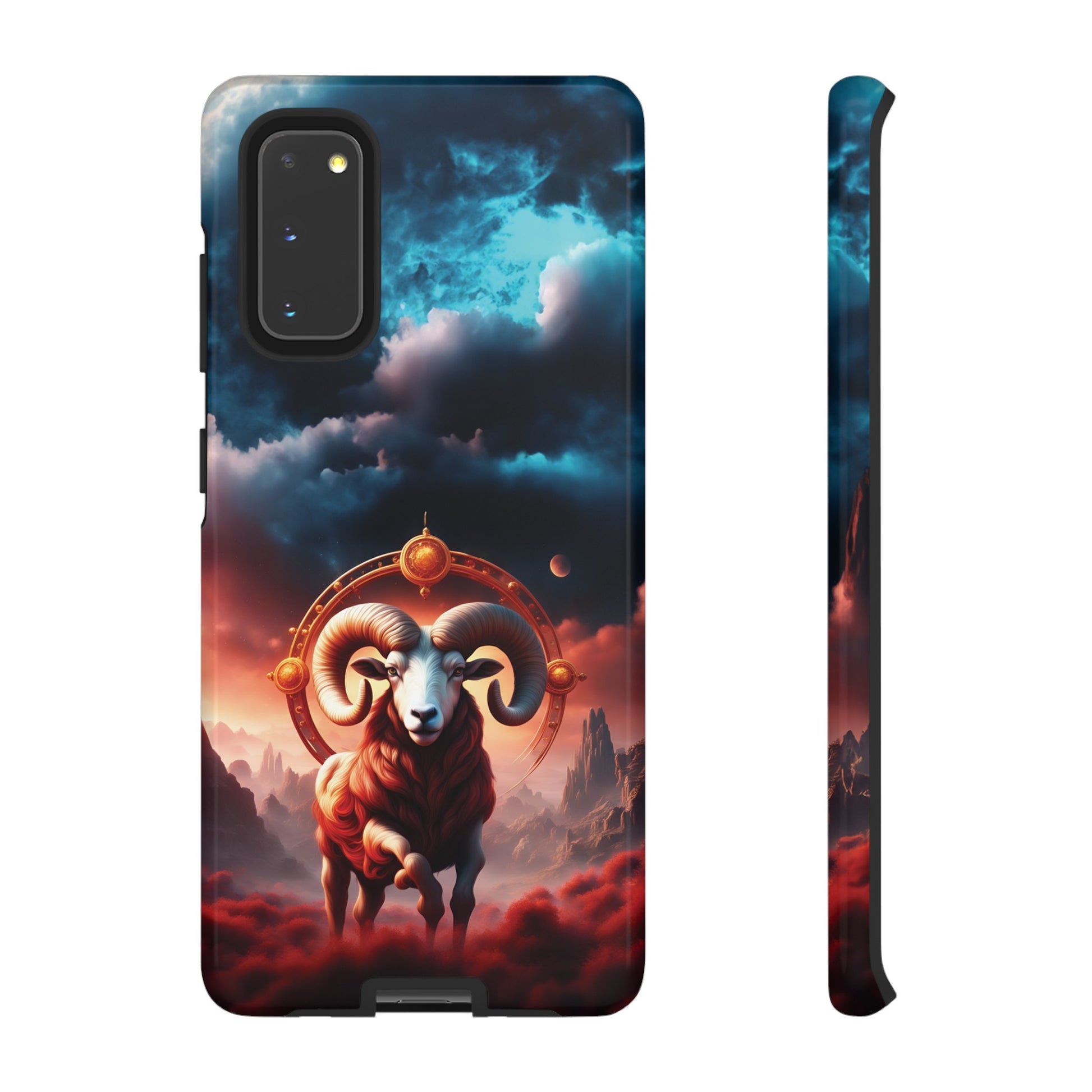 Aries Horoscope Astrology Tough Case for iPhone Samsung Galaxy and Google Pixel Phones, Phone Case, JSCHAFFA.com