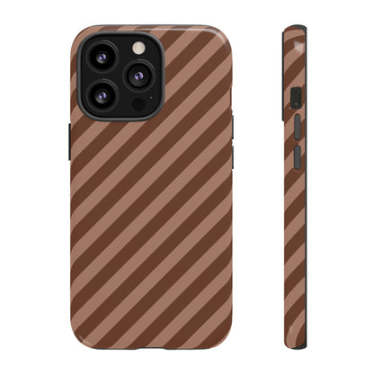 Tough Cases - Coconut Mocca Coloured Phone Cover, Protective Phone Case, Strong Phone Case, Durable Phone Cover, Hard Shell Case, Shockproof