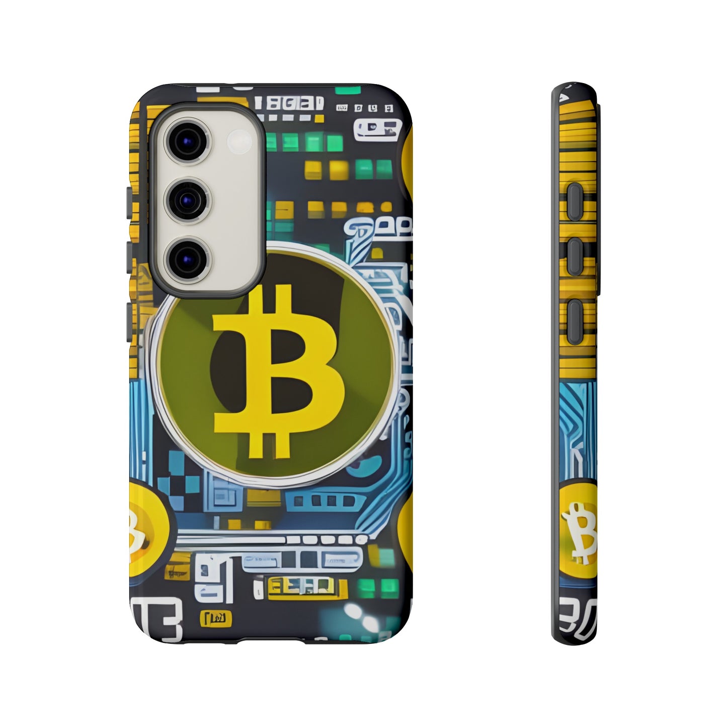 Bitcoin phone case iPhone Samsung Google, Phone Case, JSCHAFFA.com