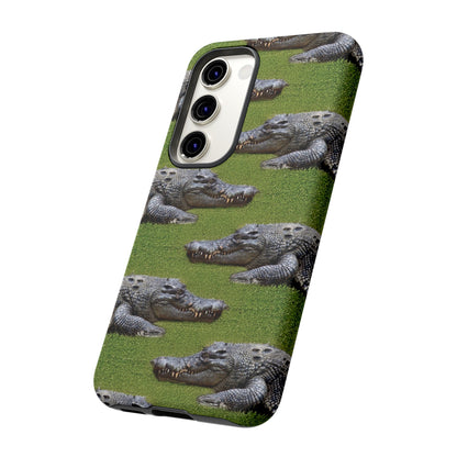 Crocodile Tough Phone Case Cover - Durable Protection with Reptile Style, Phone Case, JSCHAFFA.com