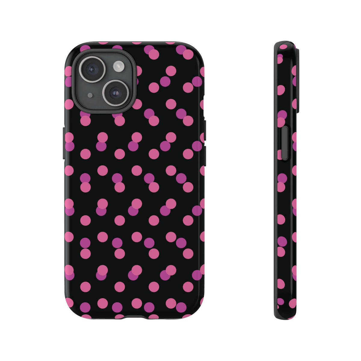 Pink Confetti Dot Phone Case | Tough Phone Case