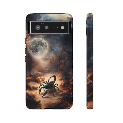 Scorpio Horoscope Astrology Tough Case for iPhone 15, 14,13, Google Pixel and Samsung Galaxy phones, Phone Case, JSCHAFFA.com