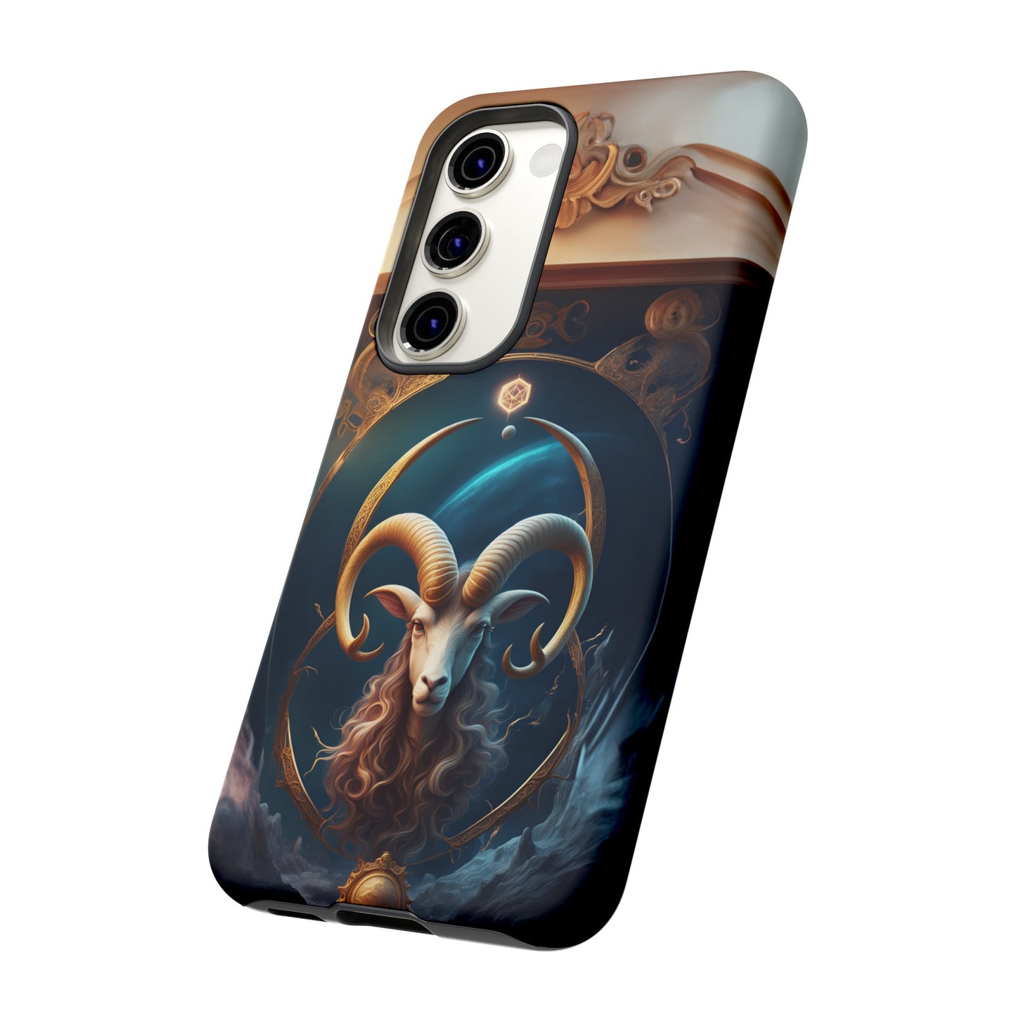 Capricorn Horoscope Tough Phone Case for iPhone Samsung Google, Phone Case, JSCHAFFA.com