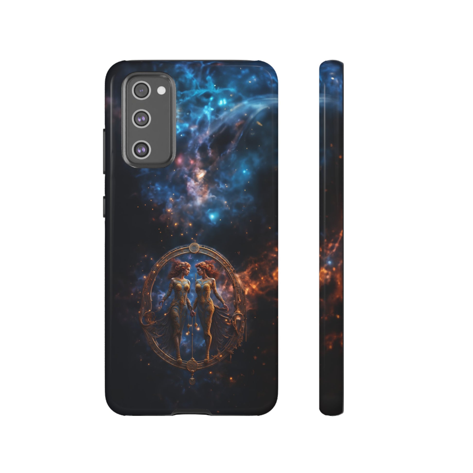 Gemini Horoscope Astrology Tough Case for iPhone Samsung Galaxy and Google Pixel Phone, Phone Case, JSCHAFFA.com