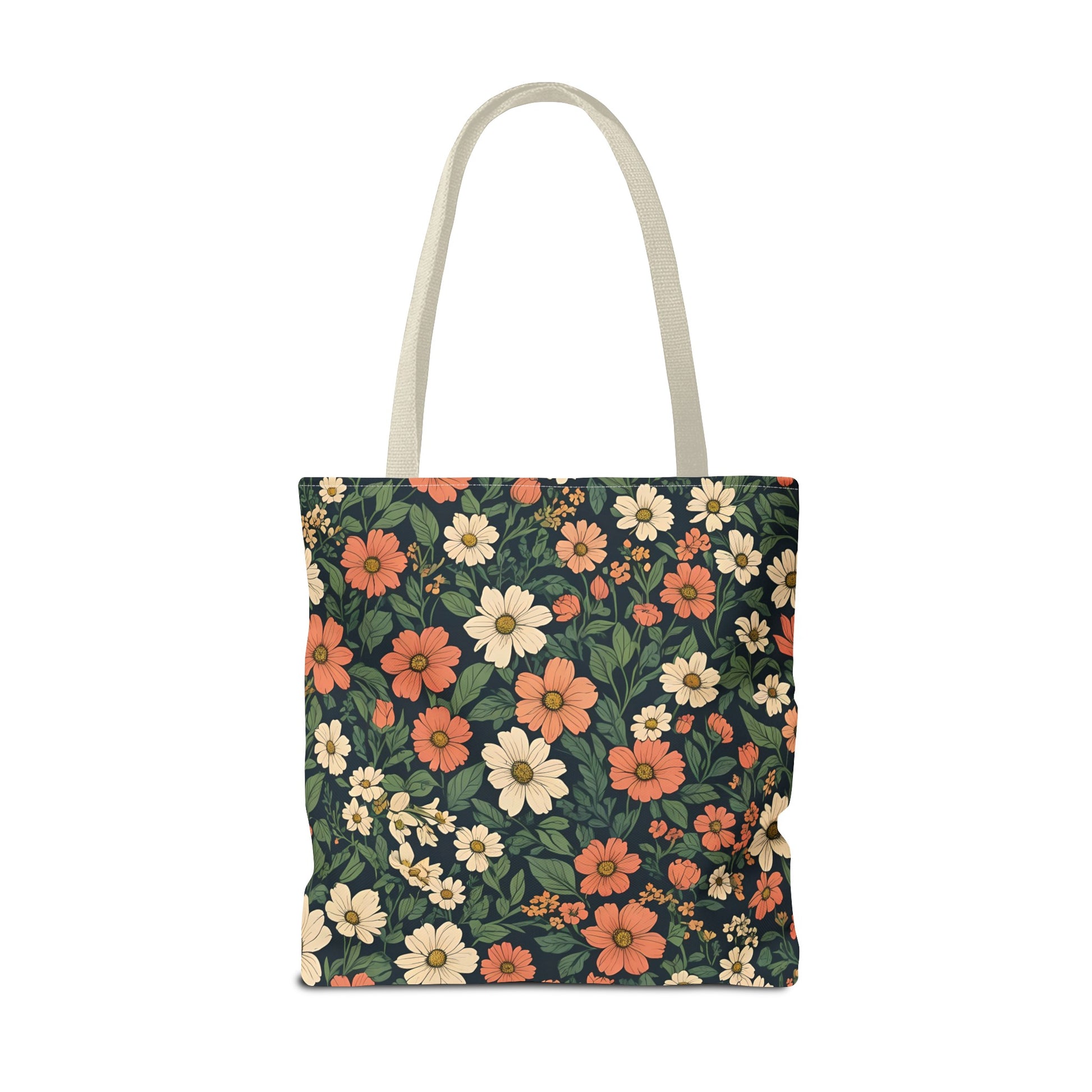 Tote Bag Floral Design Shopping Carry Travel Bay Bags JSCHAFFA.com