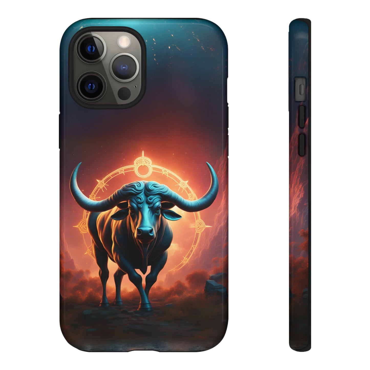 Taurus Bull Astrology Horoscope Tough Phone Case, Phone Case, JSCHAFFA.com