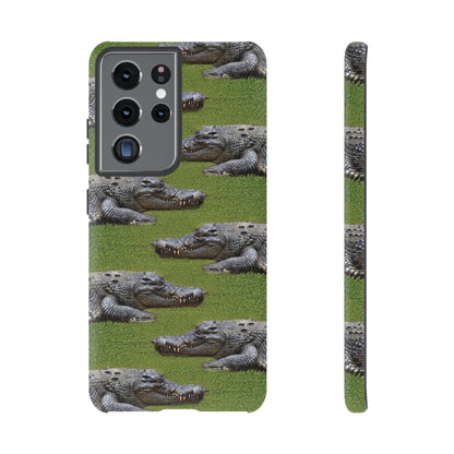 Crocodile Tough Phone Case Cover - Durable Protection with Reptile Style, Phone Case, JSCHAFFA.com