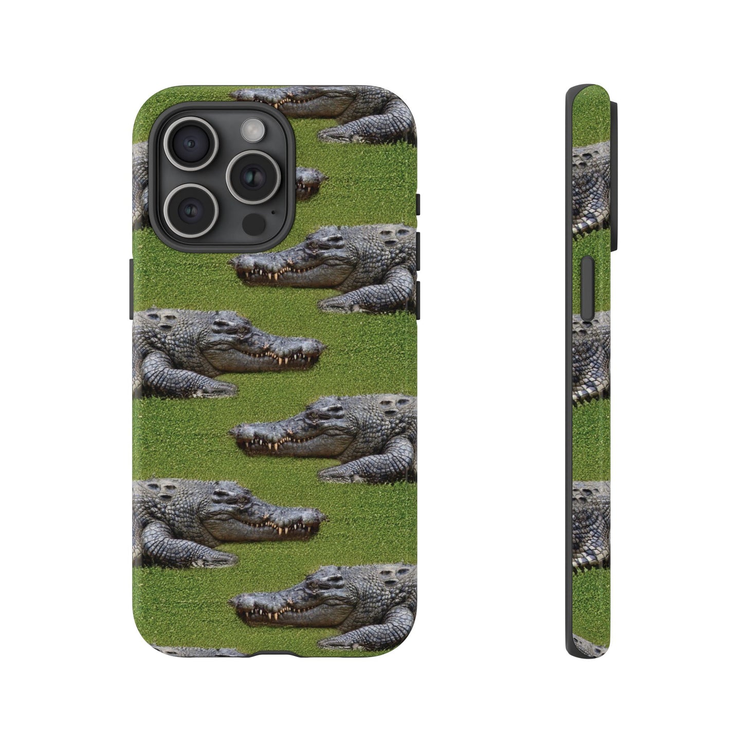 Crocodile Tough Phone Case Cover - Durable Protection with Reptile Style