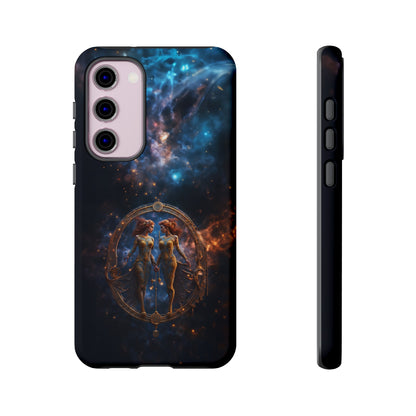 Gemini Horoscope Astrology Tough Case for iPhone Samsung Galaxy and Google Pixel Phone, Phone Case, JSCHAFFA.com