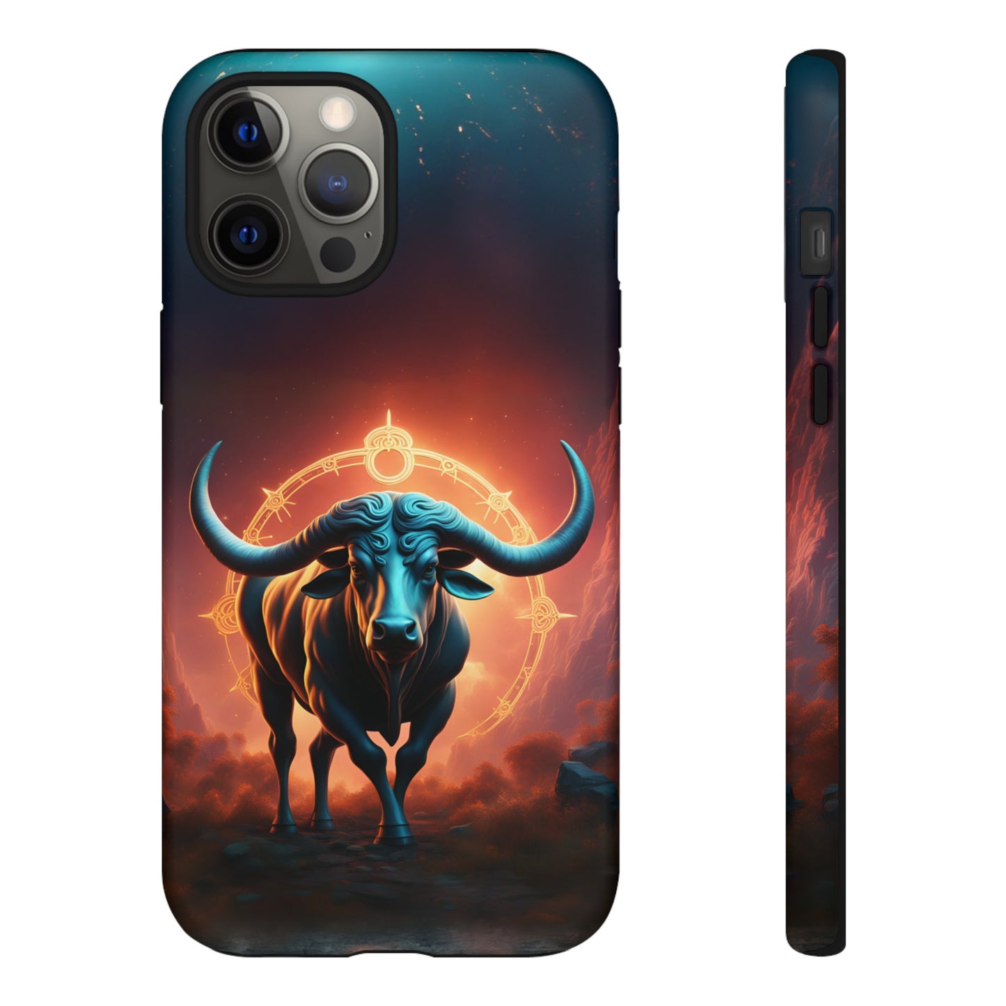 Taurus Bull Astrology Horoscope Tough Phone Case, Phone Case, JSCHAFFA.com