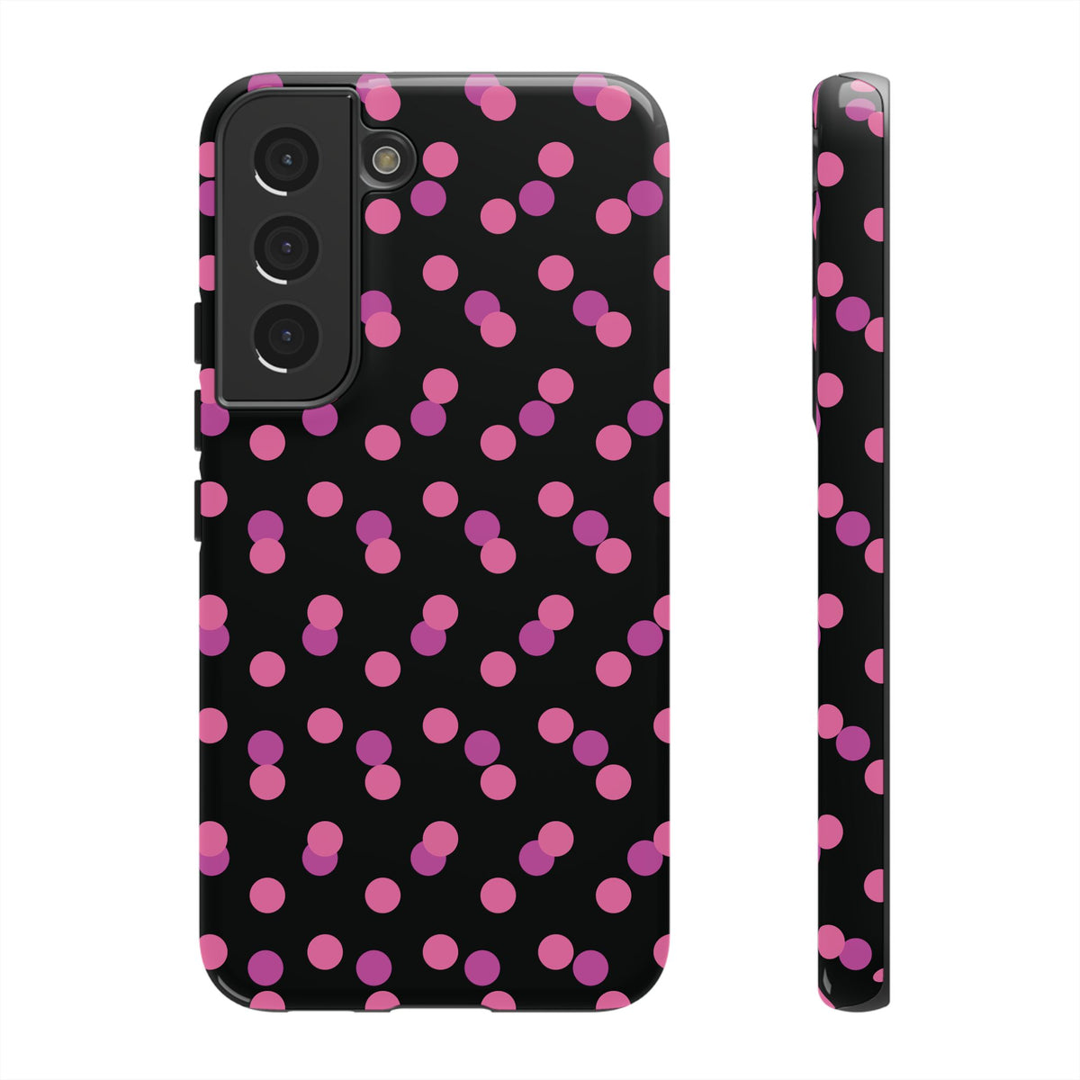 Pink Confetti Dot Phone Case | Tough Phone Case
