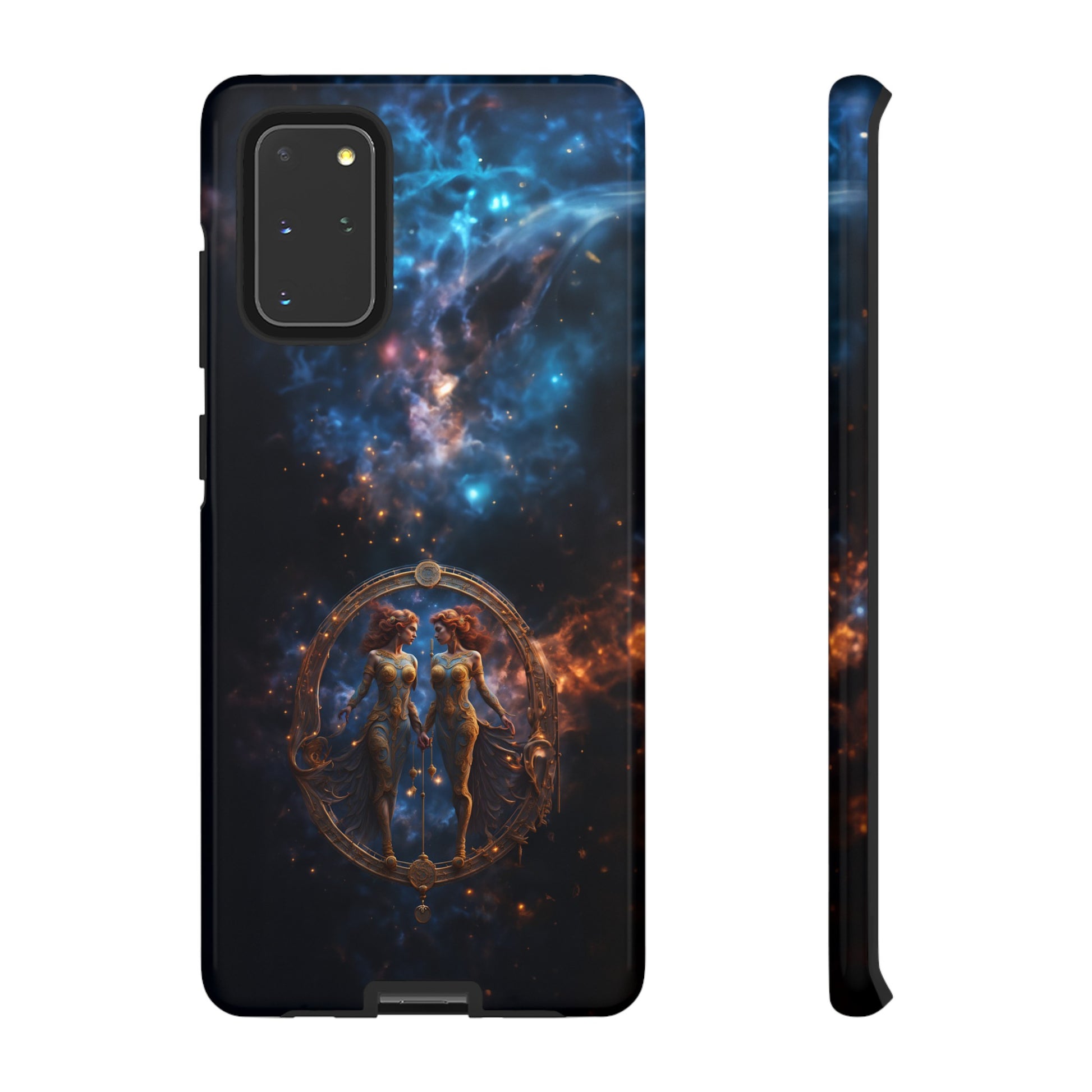 Gemini Horoscope Astrology Tough Case for iPhone Samsung Galaxy and Google Pixel Phone, Phone Case, JSCHAFFA.com