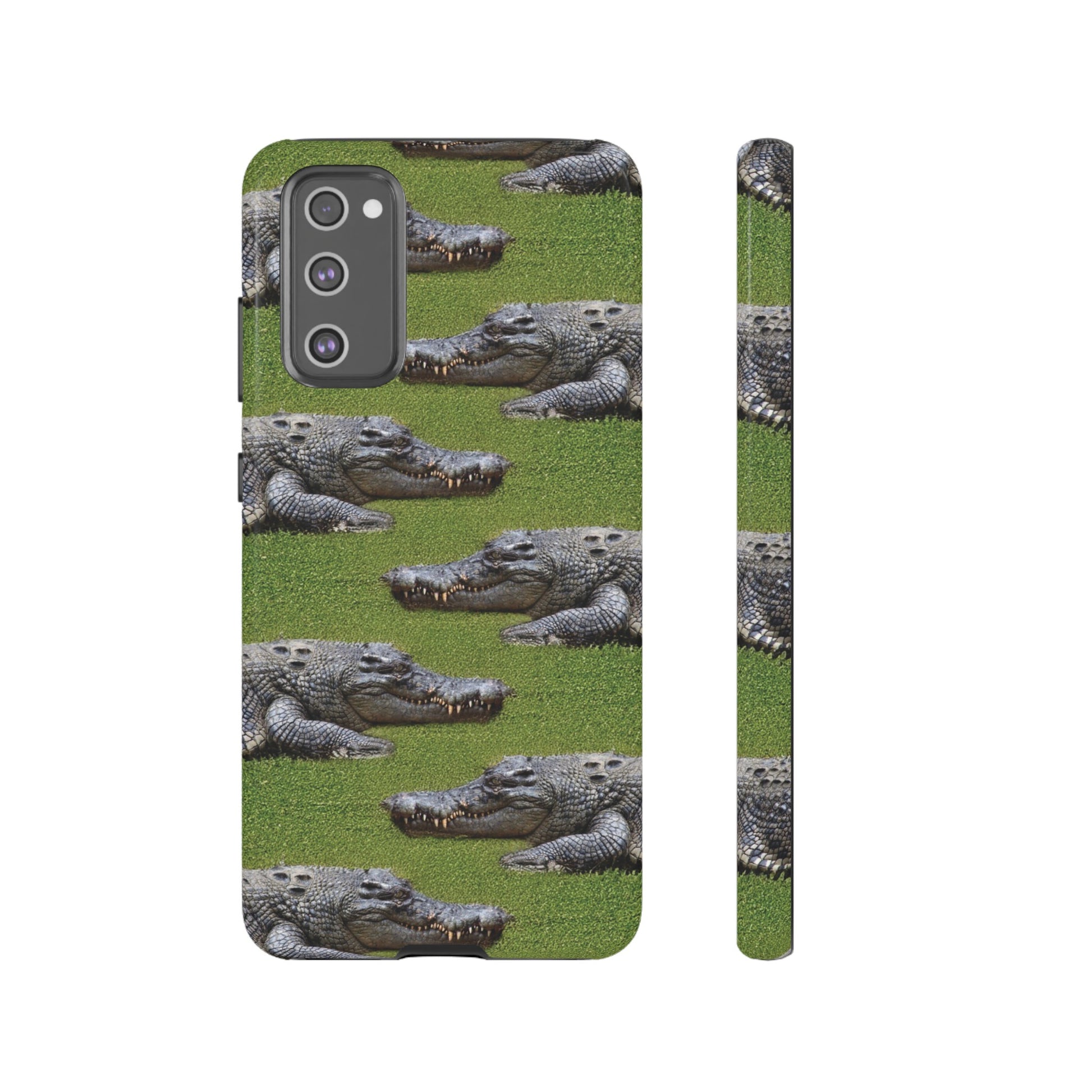 Crocodile Tough Phone Case Cover - Durable Protection with Reptile Style, Phone Case, JSCHAFFA.com