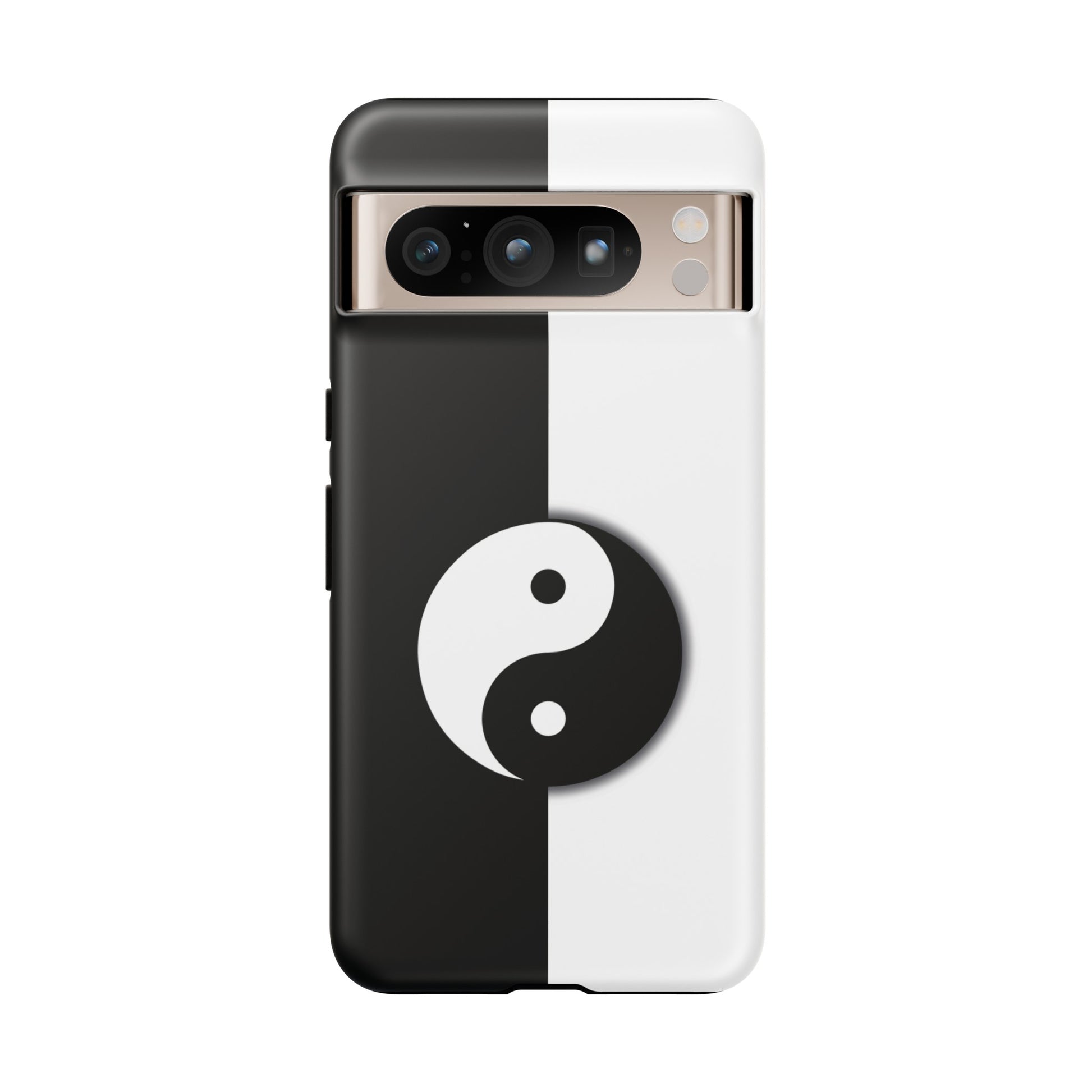 Yin Yang Black and White Tough Phone Case for iPhone, Google, Samsung Phones, Phone Case, JSCHAFFA.com