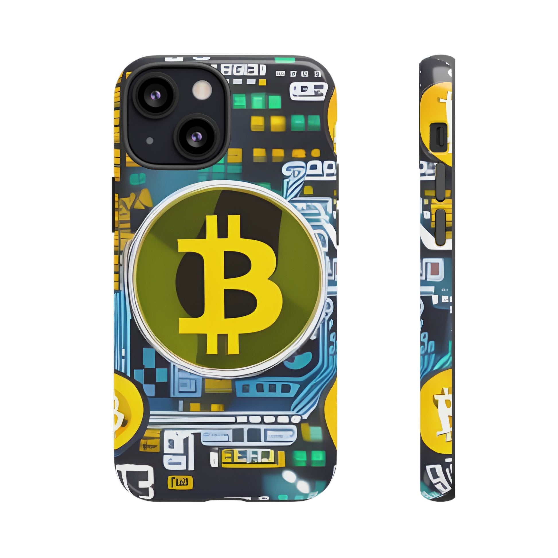 Bitcoin phone case iPhone Samsung Google, Phone Case, JSCHAFFA.com