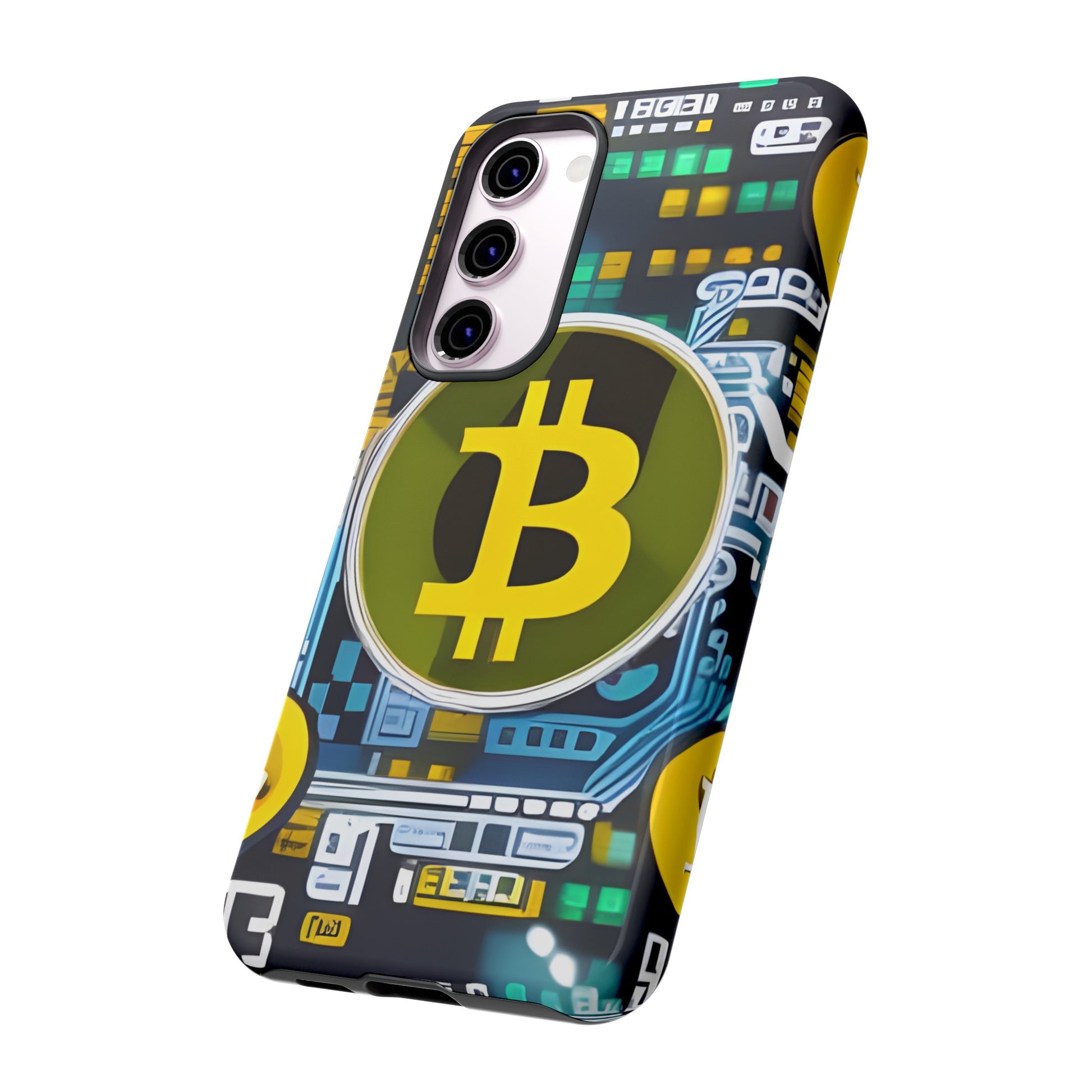 Bitcoin phone case iPhone Samsung Google, Phone Case, JSCHAFFA.com