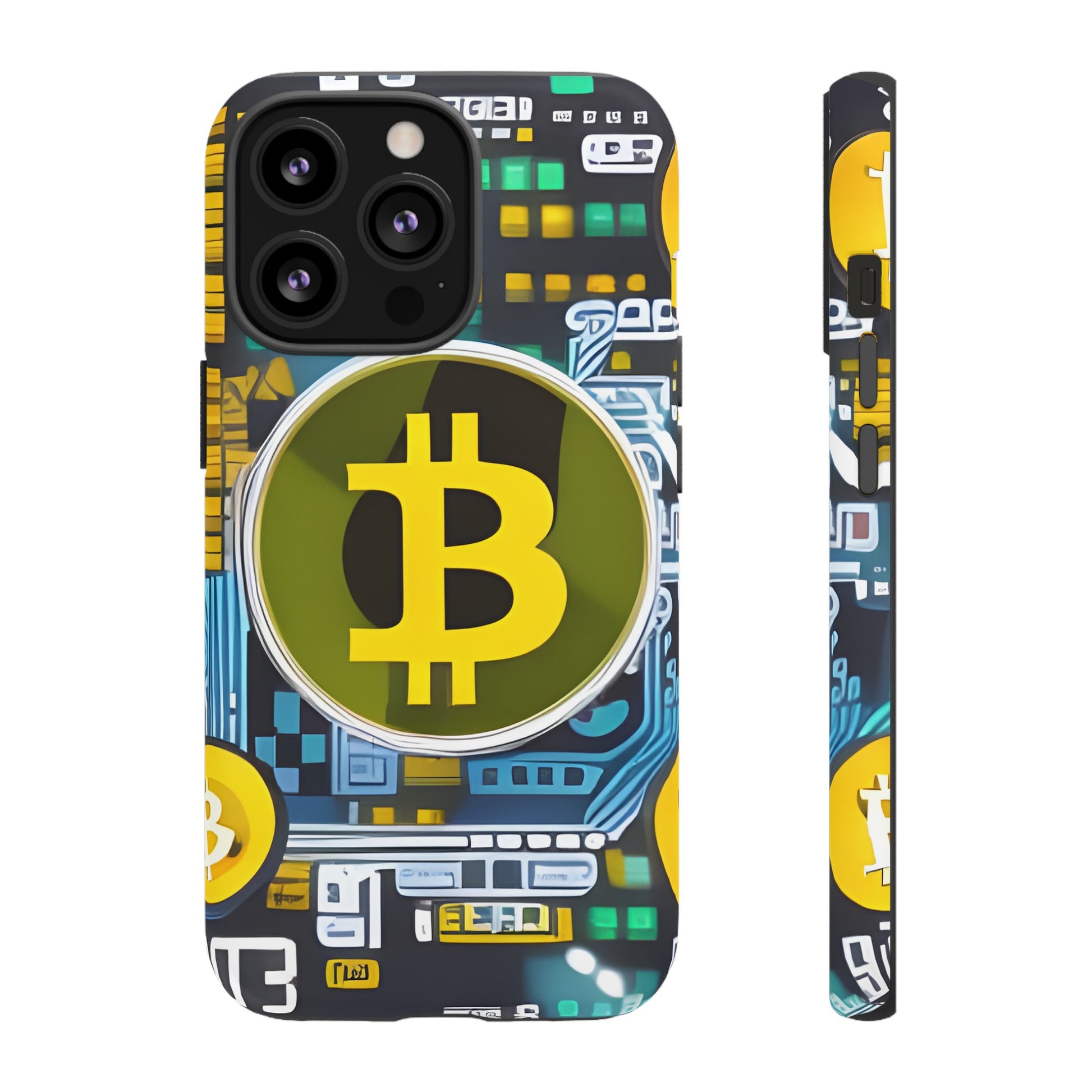 Bitcoin phone case iPhone Samsung Google, Phone Case, JSCHAFFA.com