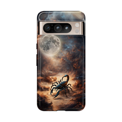 Scorpio Horoscope Astrology Tough Case for iPhone 15, 14,13, Google Pixel and Samsung Galaxy phones, Phone Case, JSCHAFFA.com