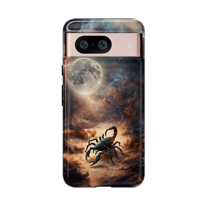 Scorpio Horoscope Astrology Tough Case for iPhone 15, 14,13, Google Pixel and Samsung Galaxy phones, Phone Case, JSCHAFFA.com