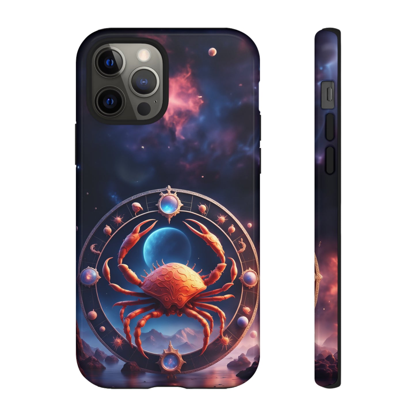 Cancer Horoscope Tough Phone Case for iPhone Google Samsung, Phone Case, JSCHAFFA.com