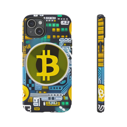 Bitcoin phone case iPhone Samsung Google, Phone Case, JSCHAFFA.com