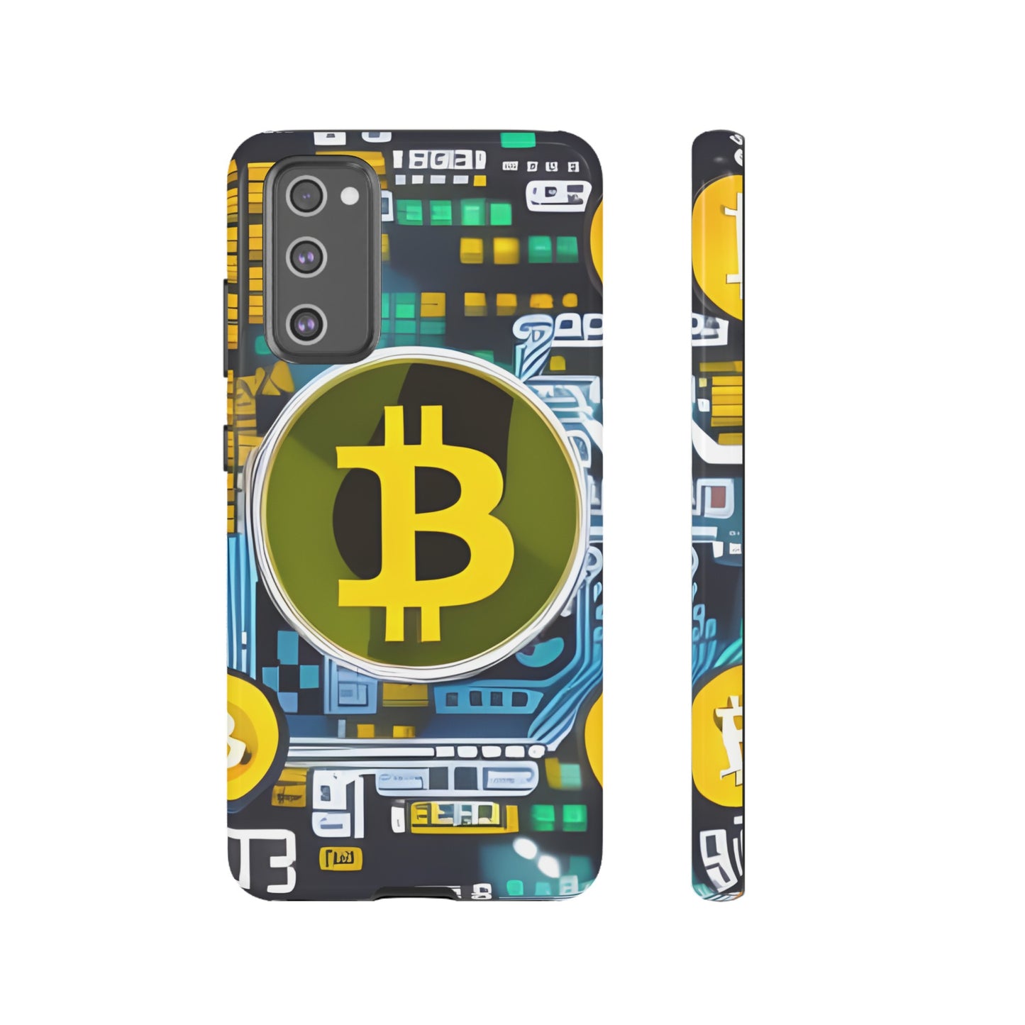 Bitcoin phone case iPhone Samsung Google, Phone Case, JSCHAFFA.com