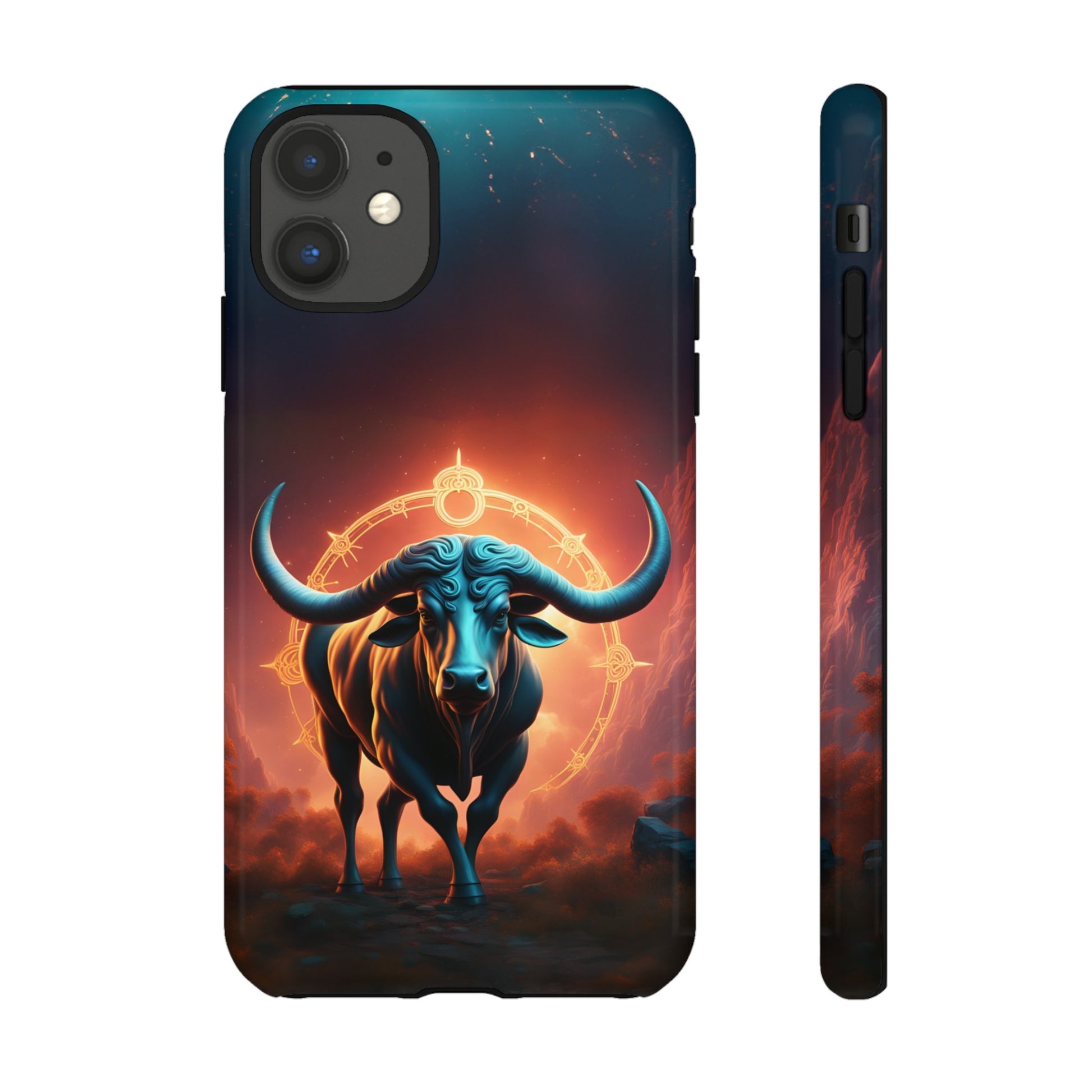 Taurus Bull Astrology Horoscope Tough Phone Case, Phone Case, JSCHAFFA.com