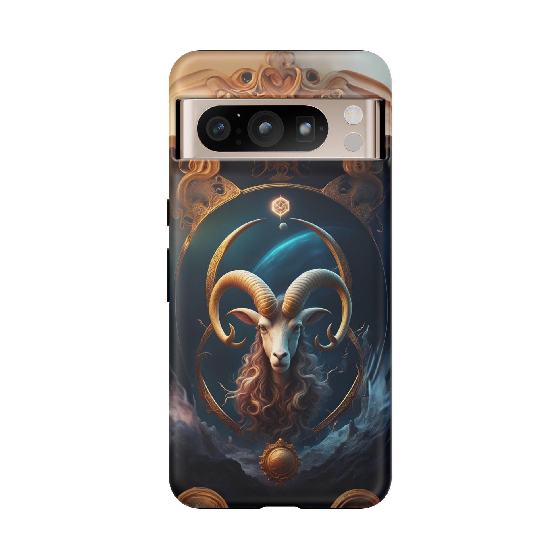 Capricorn Horoscope Tough Phone Case for iPhone Samsung Google, Phone Case, JSCHAFFA.com