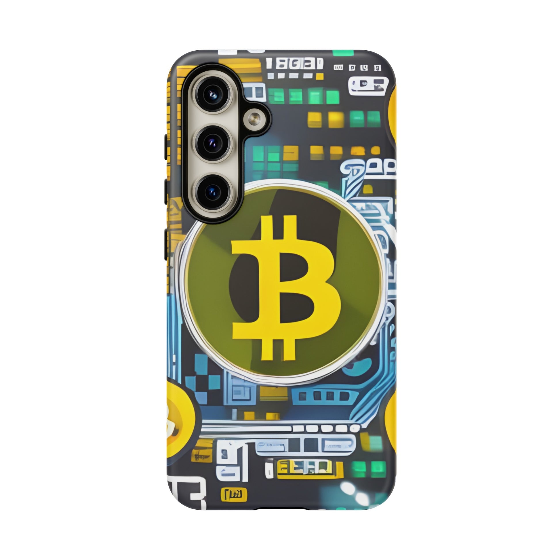 Bitcoin phone case iPhone Samsung Google, Phone Case, JSCHAFFA.com