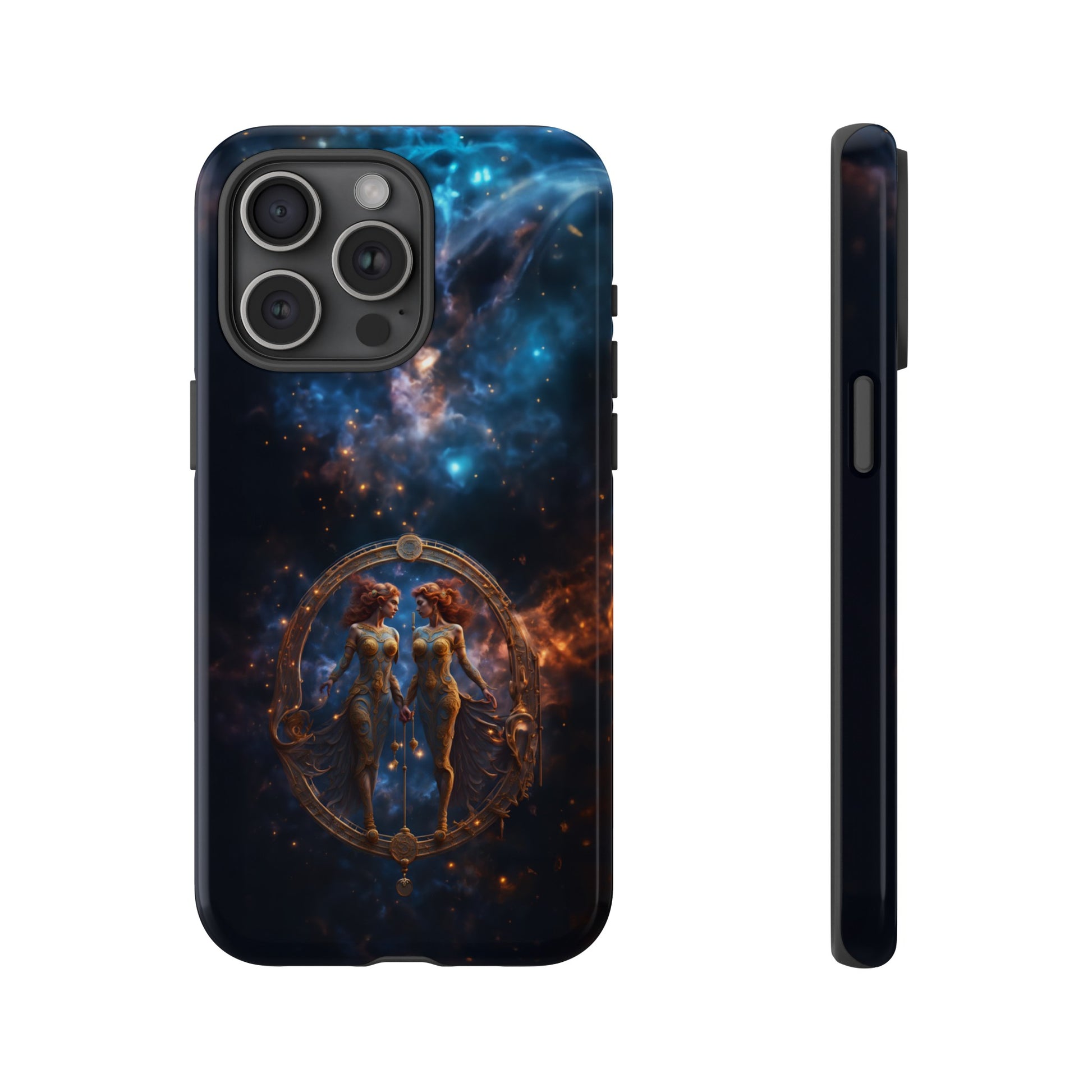 Gemini Horoscope Astrology Tough Case for iPhone Samsung Galaxy and Google Pixel Phone, Phone Case, JSCHAFFA.com