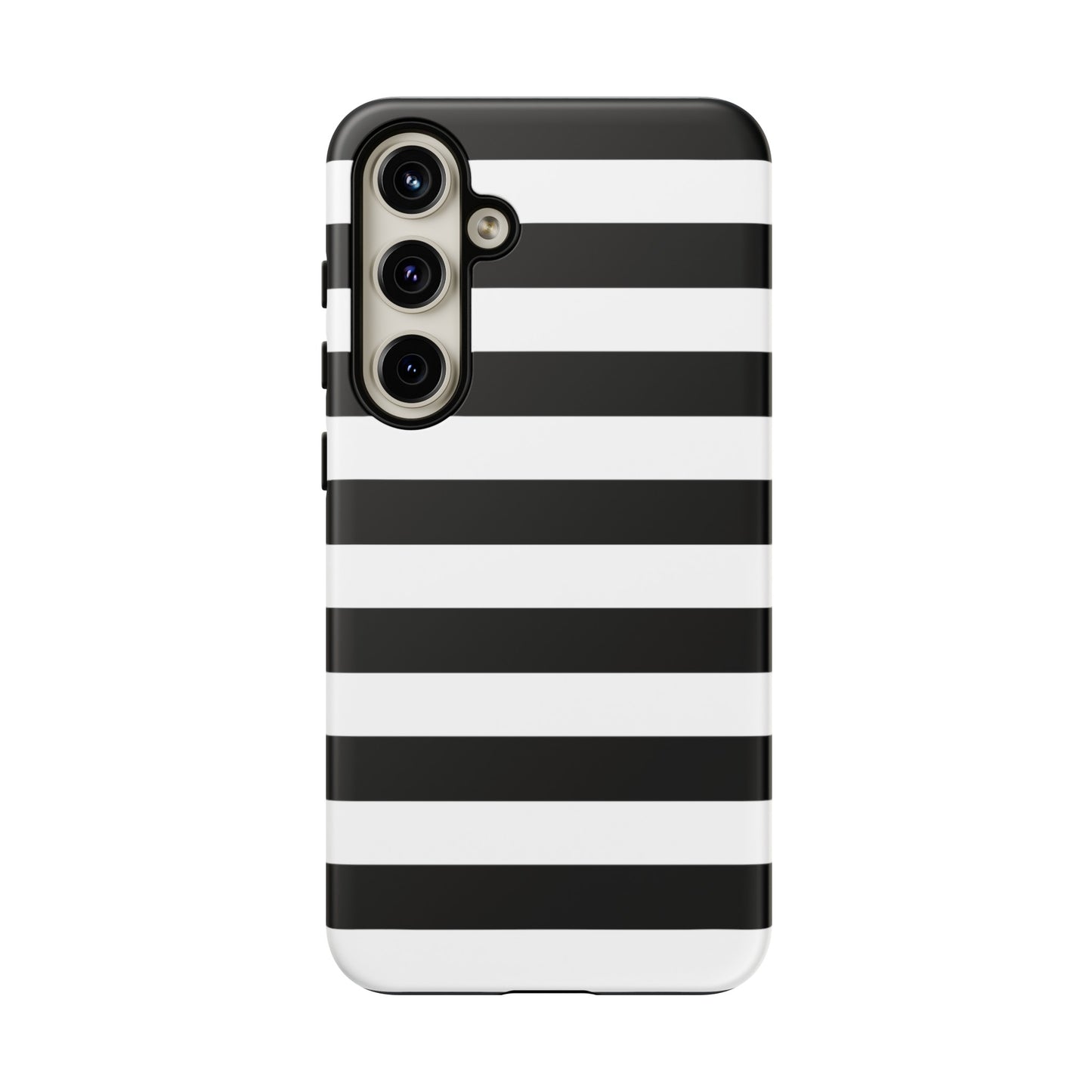 Black and White Stripe Tough Phone Case, Phone Case, JSCHAFFA.com