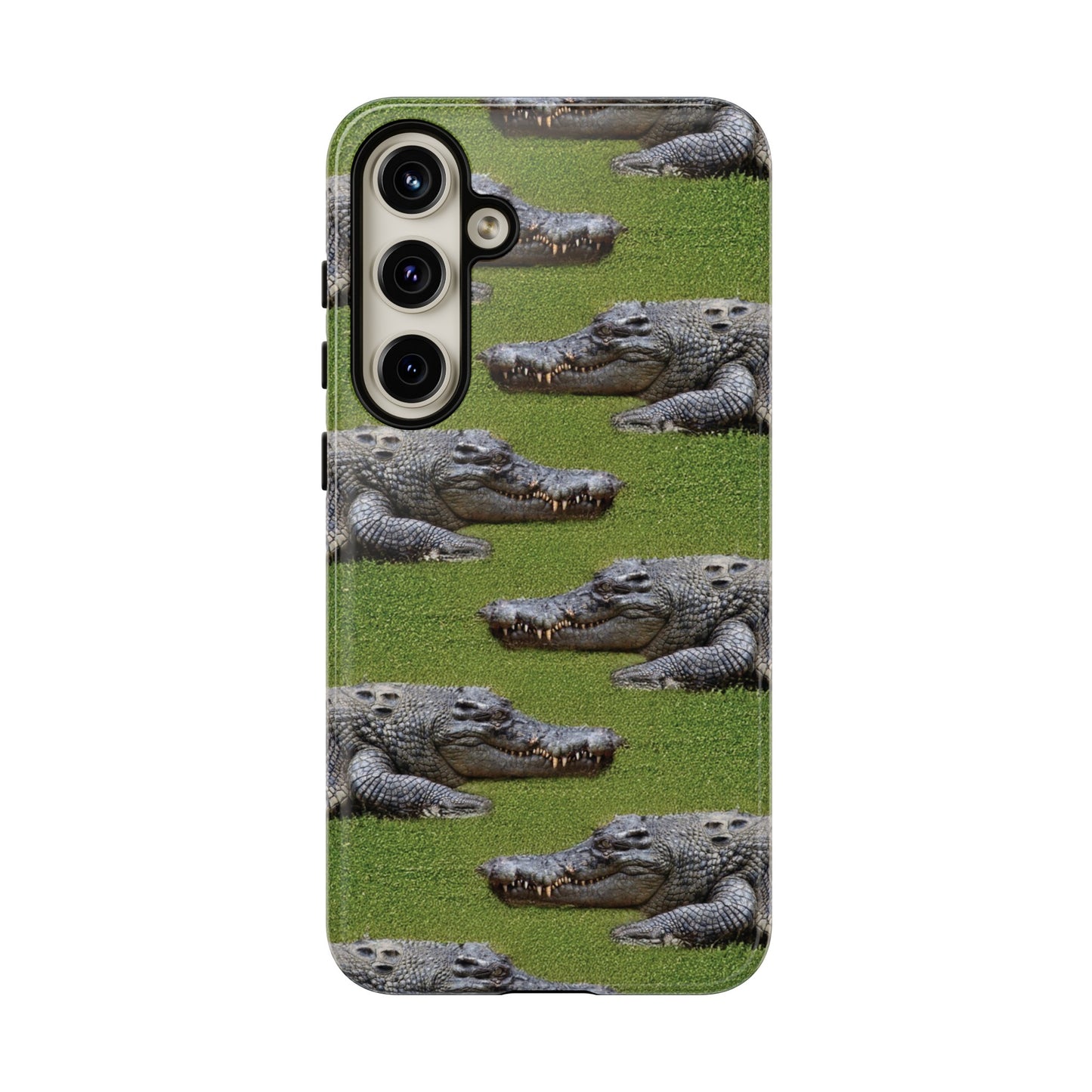 Crocodile Tough Phone Case Cover - Durable Protection with Reptile Style, Phone Case, JSCHAFFA.com