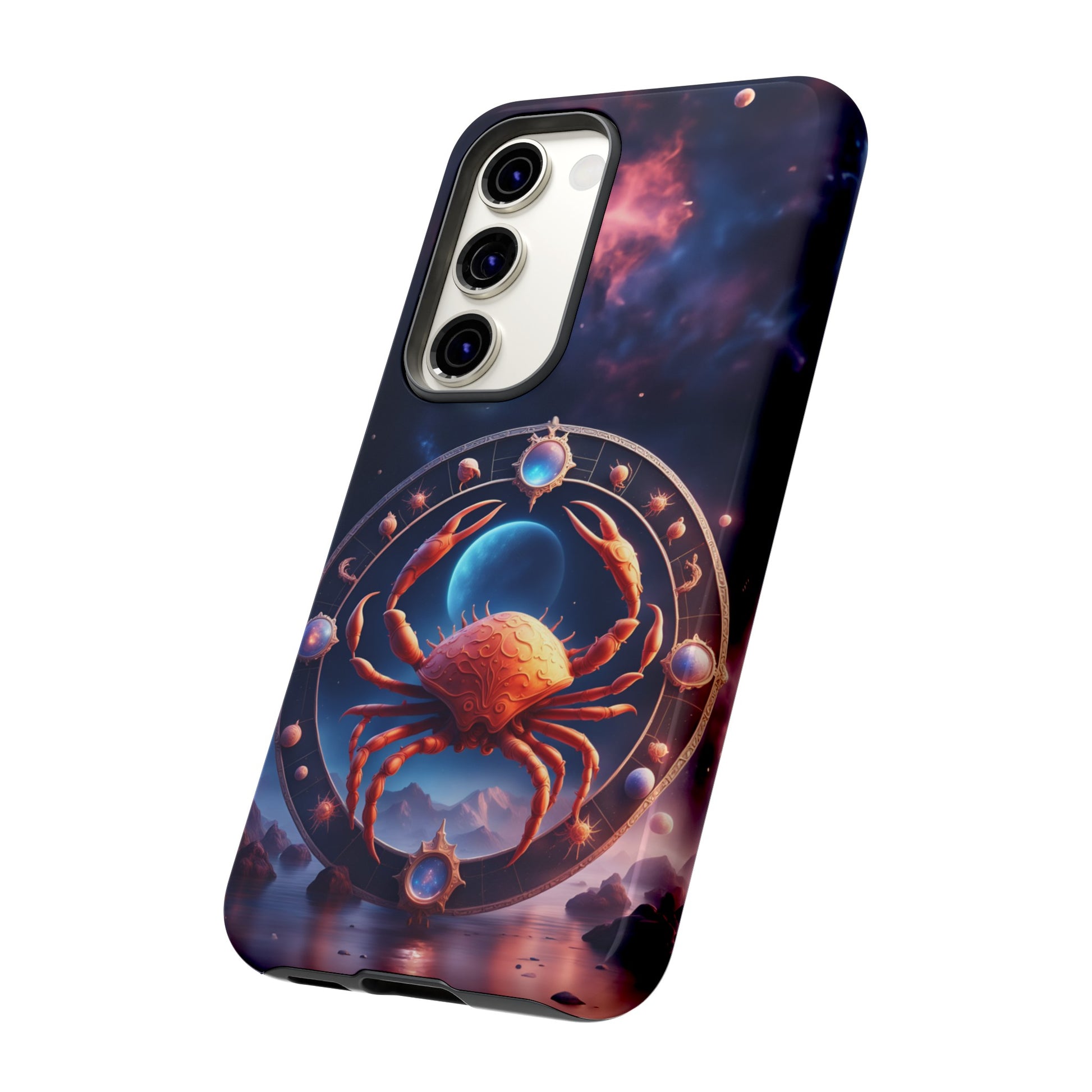 Cancer Horoscope Tough Phone Case for iPhone Google Samsung, Phone Case, JSCHAFFA.com