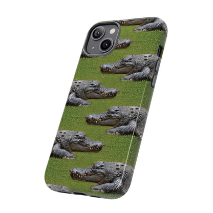 Crocodile Tough Phone Case Cover - Durable Protection with Reptile Style, Phone Case, JSCHAFFA.com