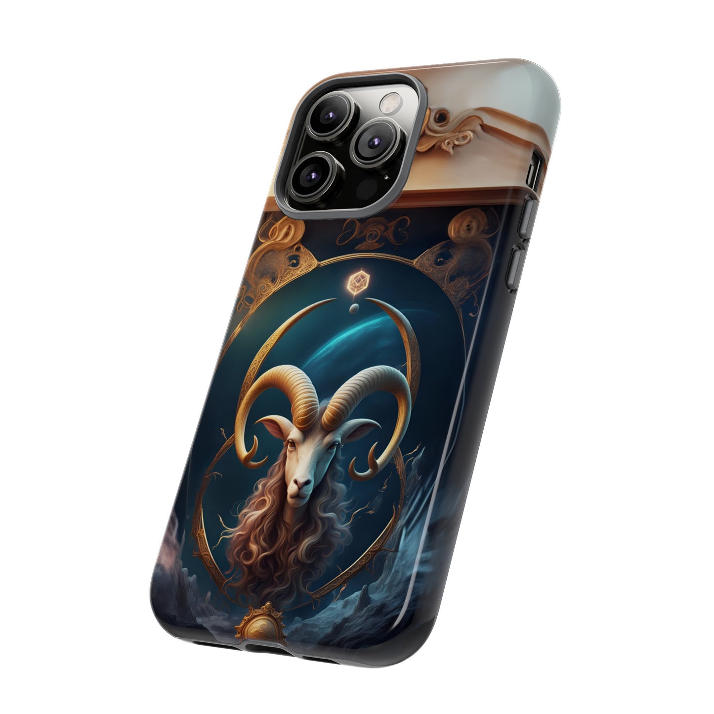 Capricorn Horoscope Tough Phone Case for iPhone Samsung Google, Phone Case, JSCHAFFA.com