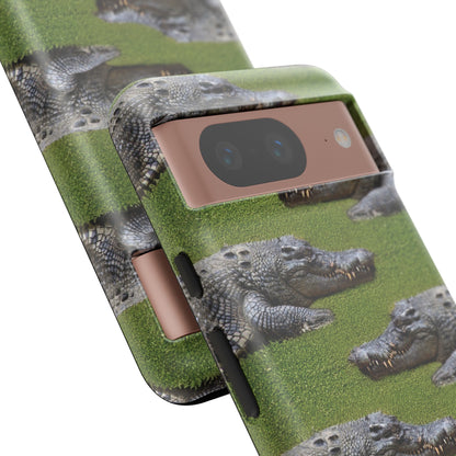 Crocodile Tough Phone Case Cover - Durable Protection with Reptile Style, Phone Case, JSCHAFFA.com