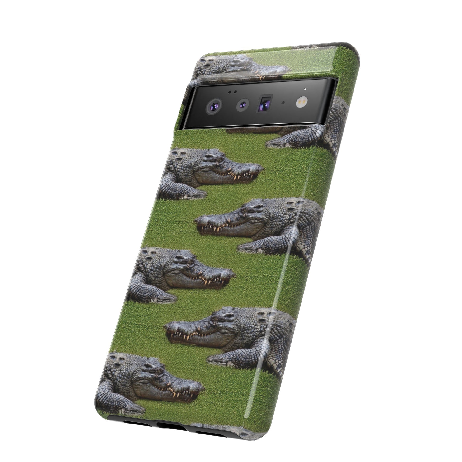 Crocodile Tough Phone Case Cover - Durable Protection with Reptile Style, Phone Case, JSCHAFFA.com