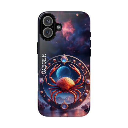 Cancer Horoscope Tough Phone Case for iPhone Google Samsung