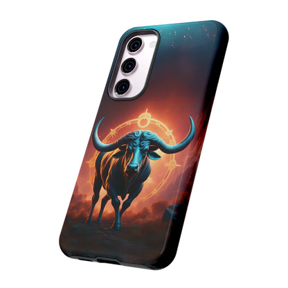 Taurus Bull Astrology Horoscope Tough Phone Case, Phone Case, JSCHAFFA.com