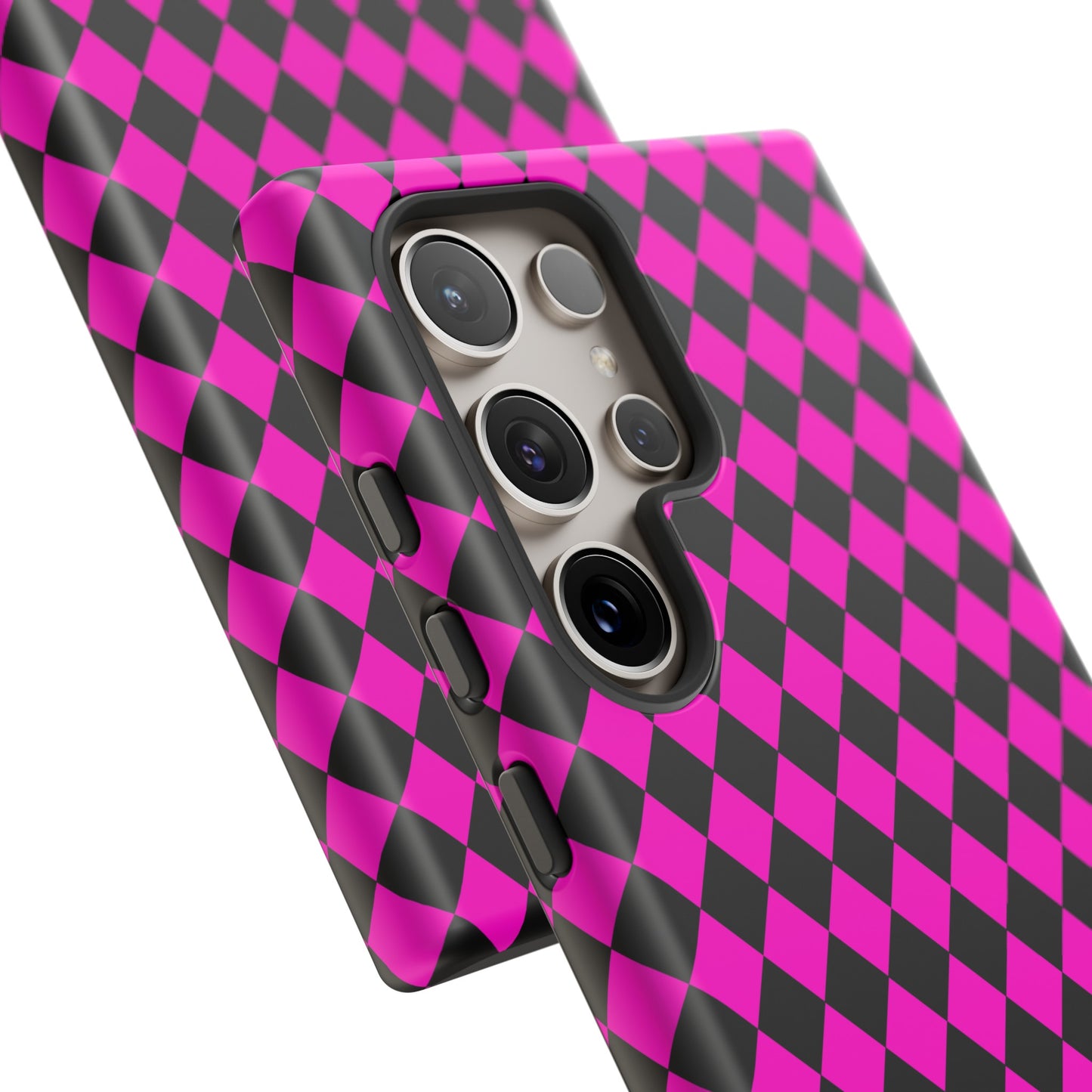 Pink Black Dimond Tough phone Case Cover | iPhone | Google | Samsung, Phone Case, JSCHAFFA.com