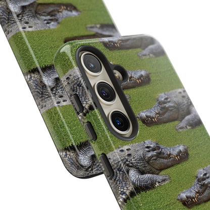 Crocodile Tough Phone Case Cover - Durable Protection with Reptile Style, Phone Case, JSCHAFFA.com