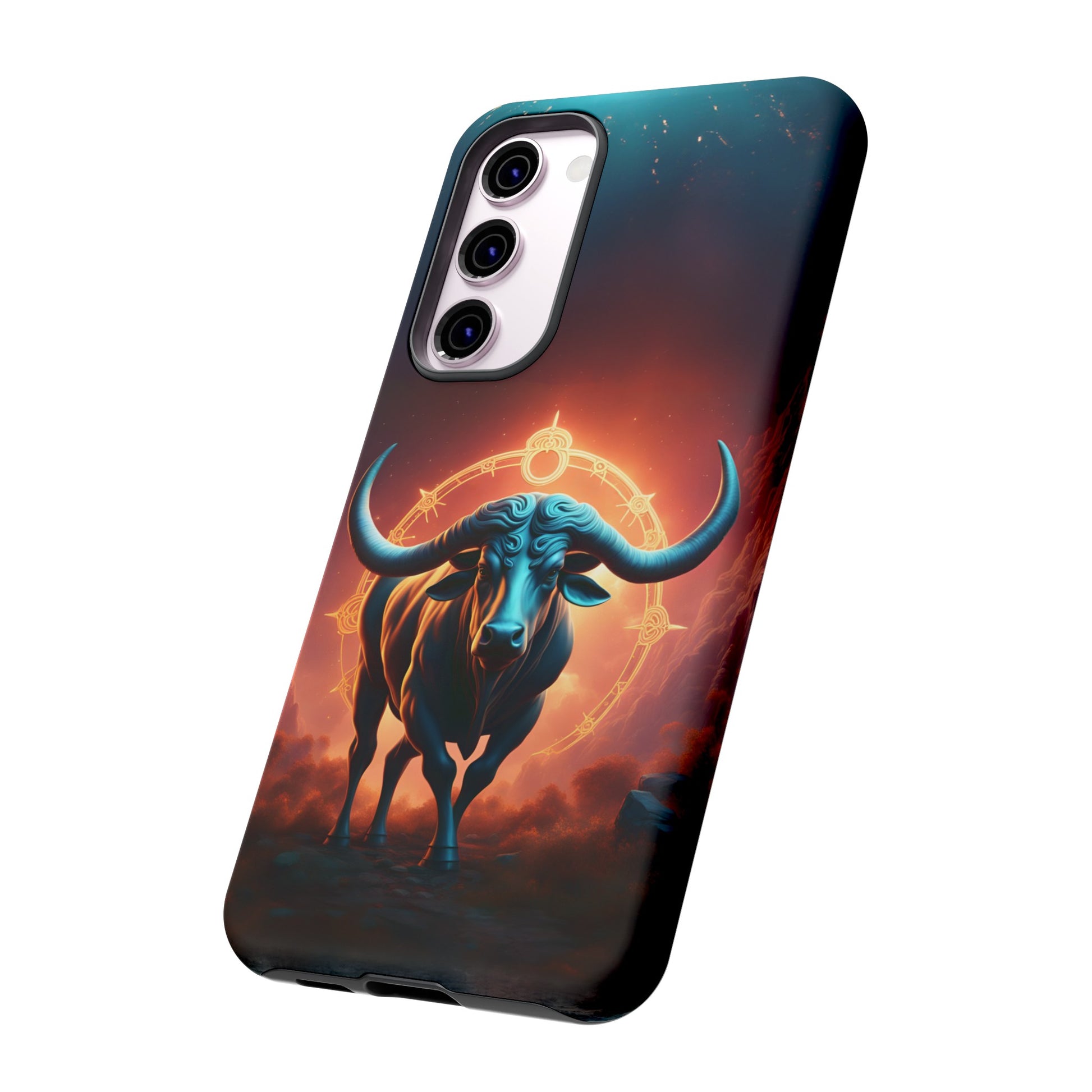 Taurus Bull Astrology Horoscope Tough Phone Case, Phone Case, JSCHAFFA.com