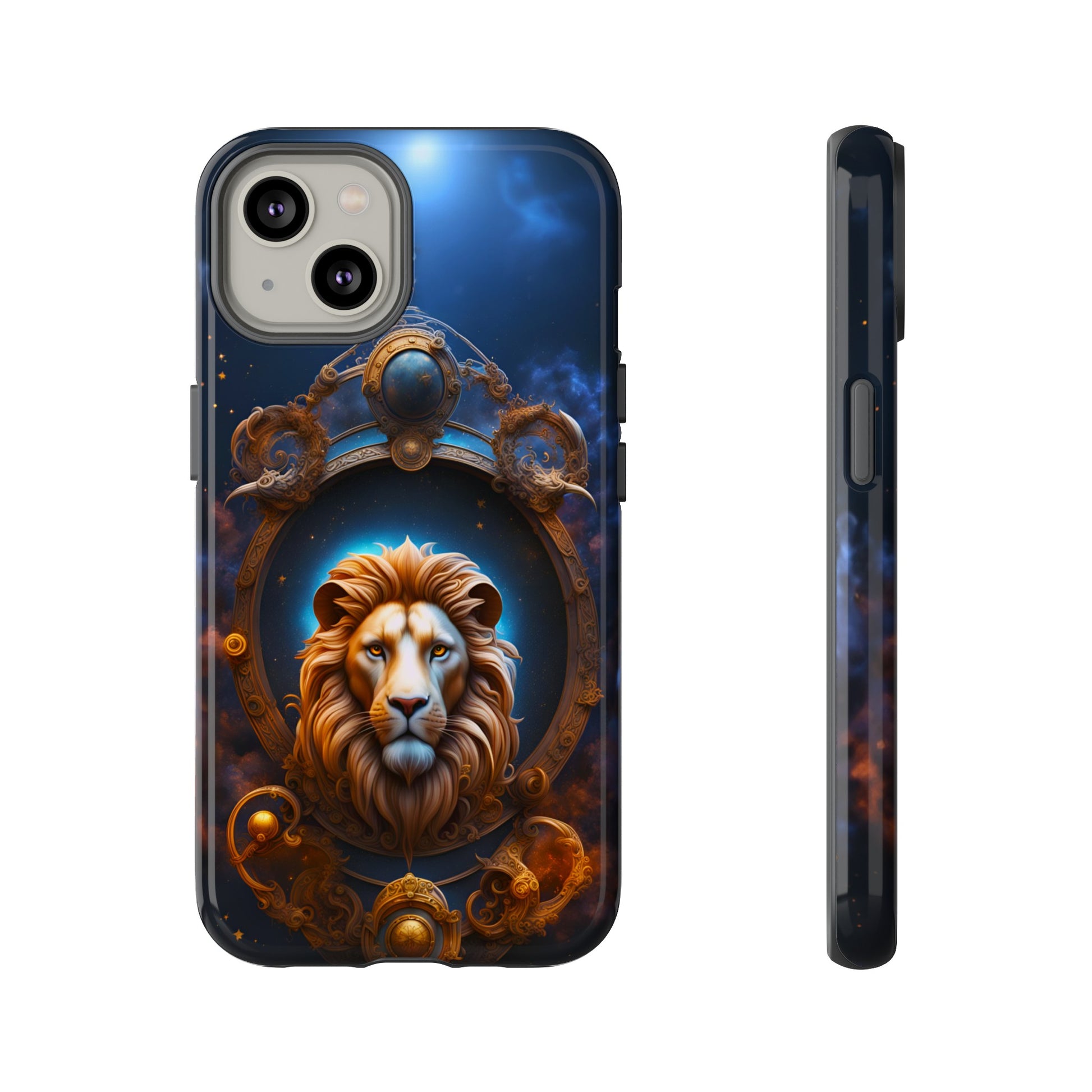 Leo Horoscope Tough Phone Case for iPhone Samsung Google Phones, Phone Case, JSCHAFFA.com