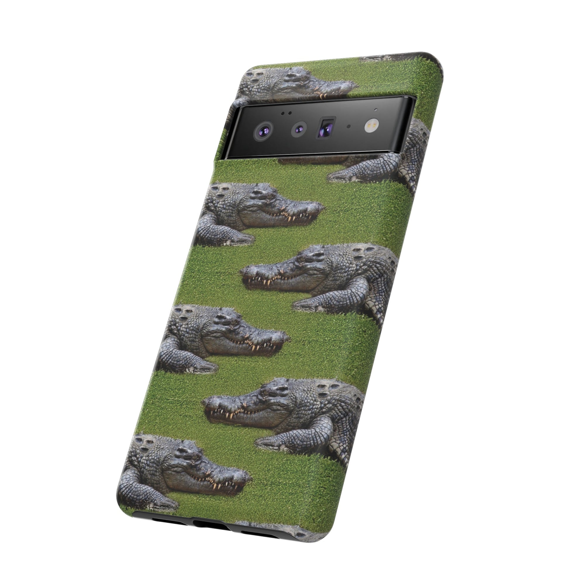 Crocodile Tough Phone Case Cover - Durable Protection with Reptile Style, Phone Case, JSCHAFFA.com