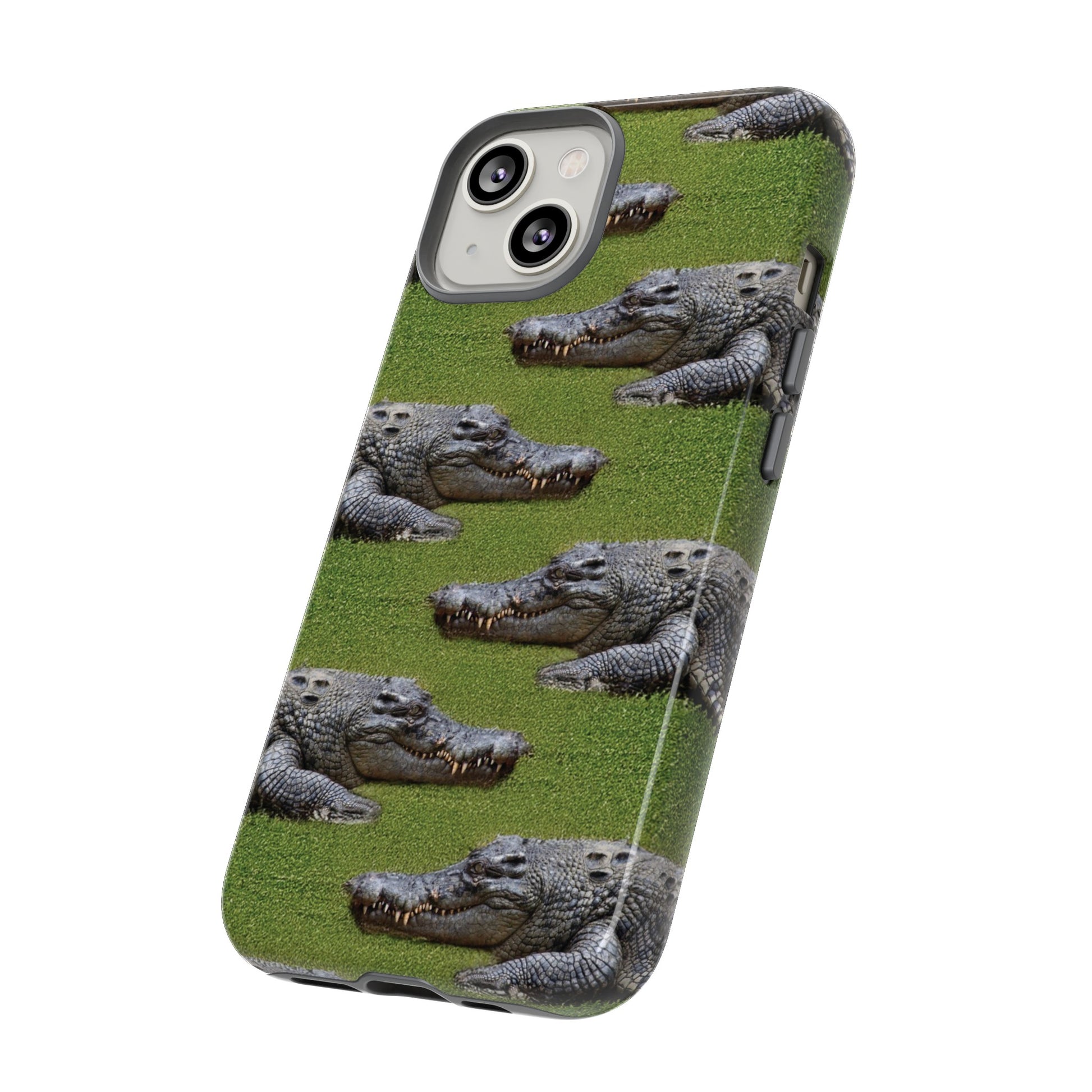 Crocodile Tough Phone Case Cover - Durable Protection with Reptile Style, Phone Case, JSCHAFFA.com