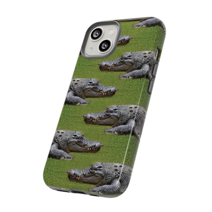 Crocodile Tough Phone Case Cover - Durable Protection with Reptile Style, Phone Case, JSCHAFFA.com