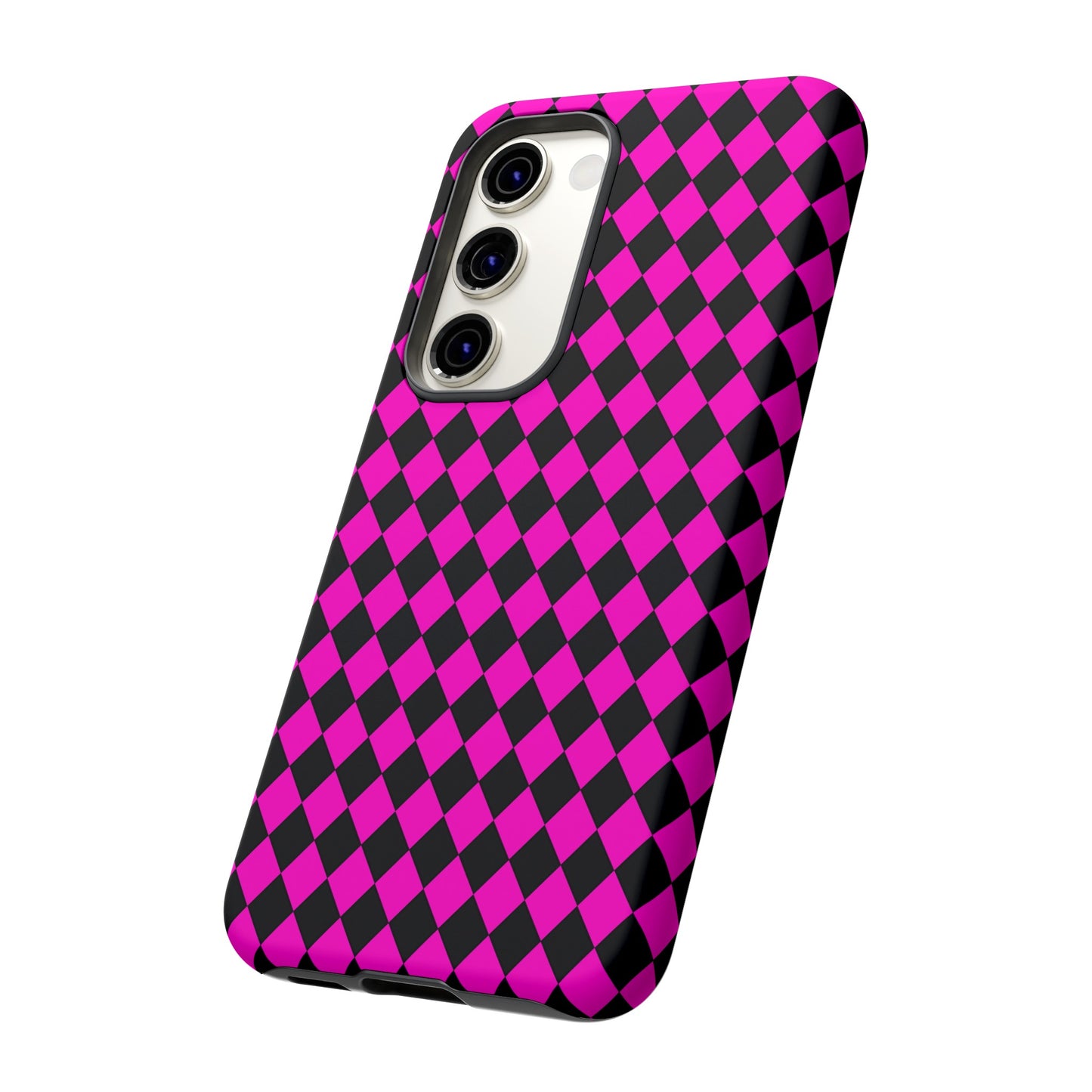 Pink Black Dimond Tough phone Case Cover | iPhone | Google | Samsung, Phone Case, JSCHAFFA.com