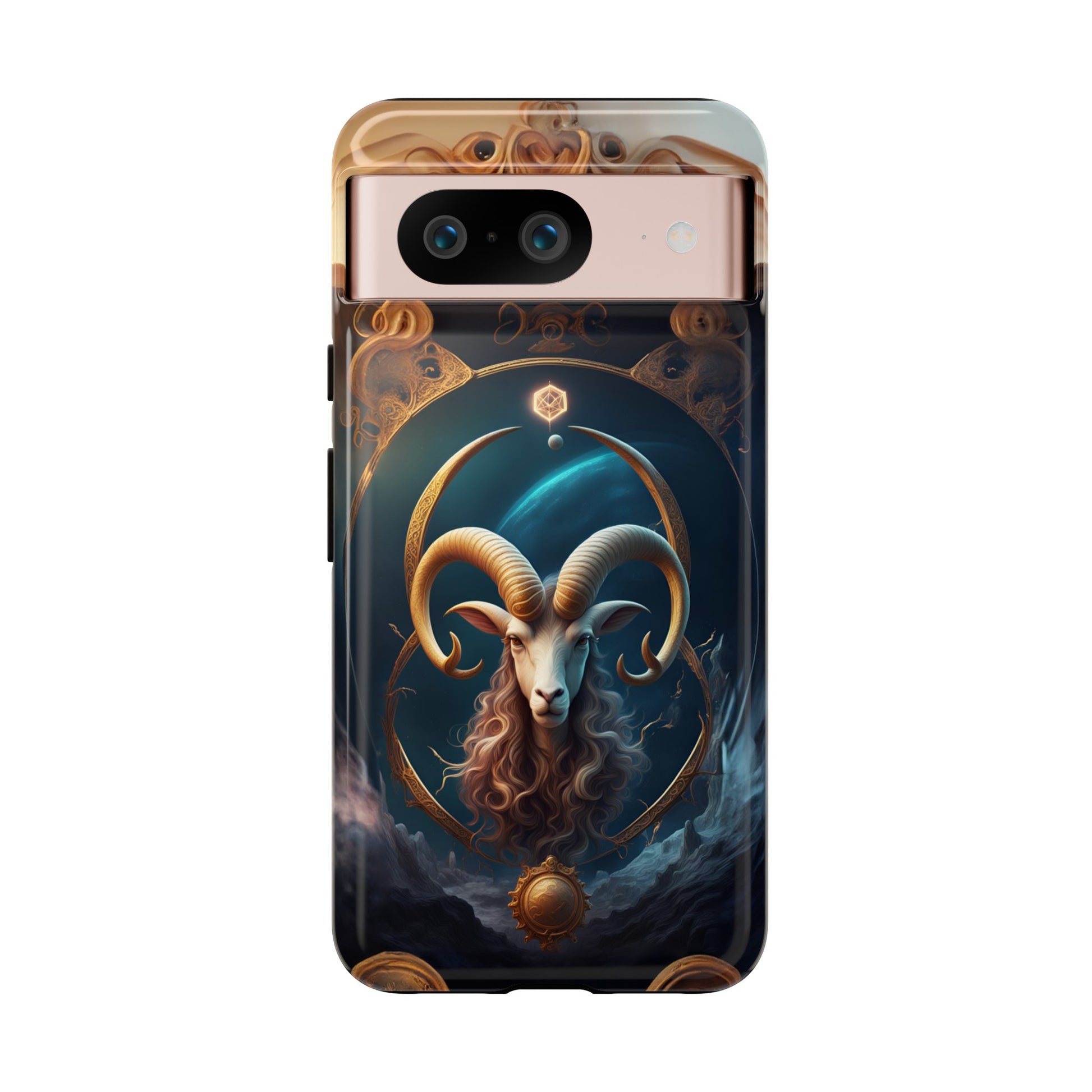 Capricorn Horoscope Tough Phone Case for iPhone Samsung Google, Phone Case, JSCHAFFA.com